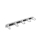 Lanberg Organizer kabli Typ B 19" 1U szczotkowy (szary) - 458039 - zdjęcie 3